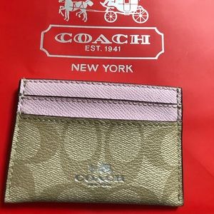 Authentic Coach Card Holder